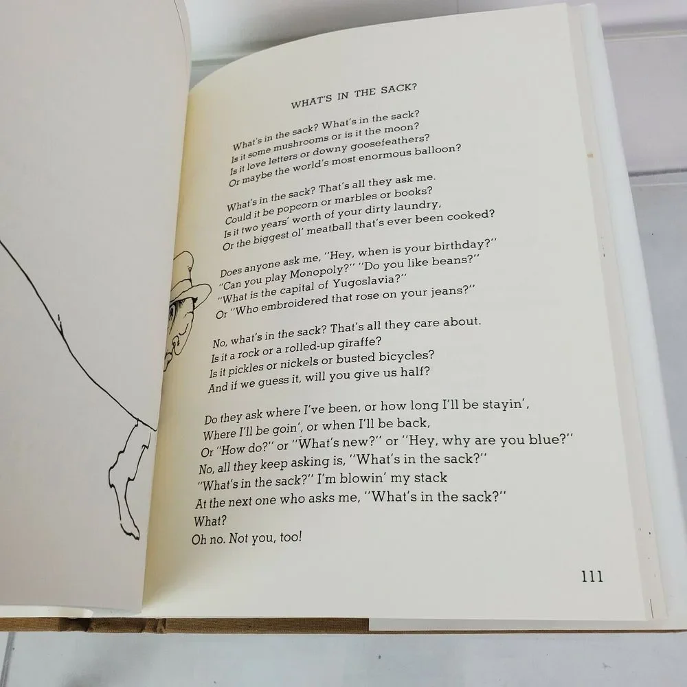 Where the Sidewalk Ends by Shel‎ Silverstein Hardcover Poetry Kids 1996